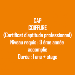 CAP COIFFURE